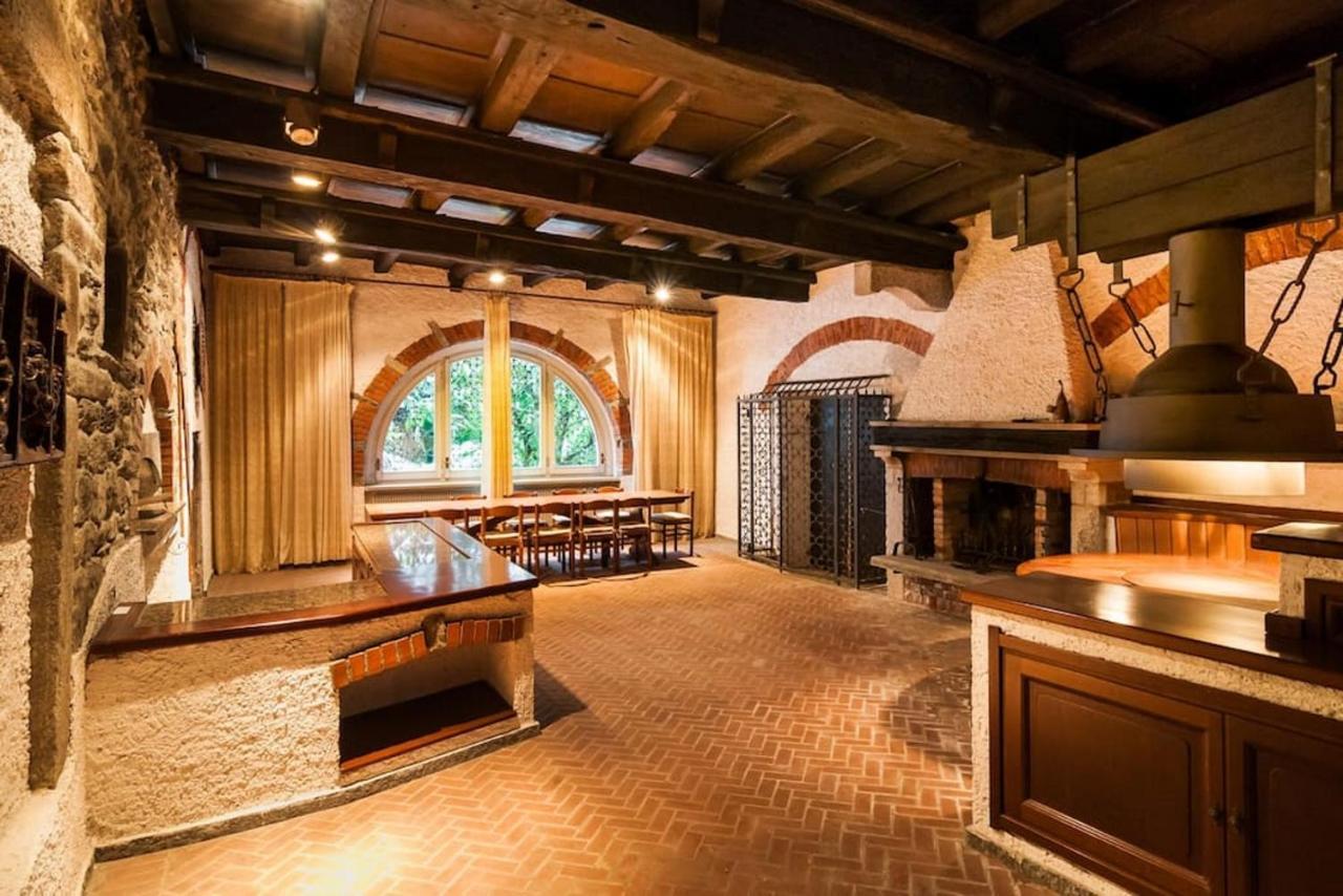 Villa Magnolia Lago Maggiore Besozzo Exterior foto
